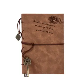 

Hot Selling Retro Notebook Blank Diary Pirate Design Paper Note Book Replaceable Traveler Notepad Stationery Supply