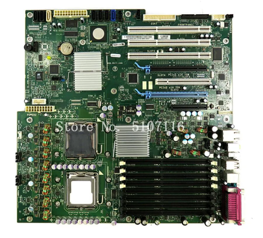Материнская плата настольной рабочей станции для T7400 MX180 RW199 протестирует перед отправкой
