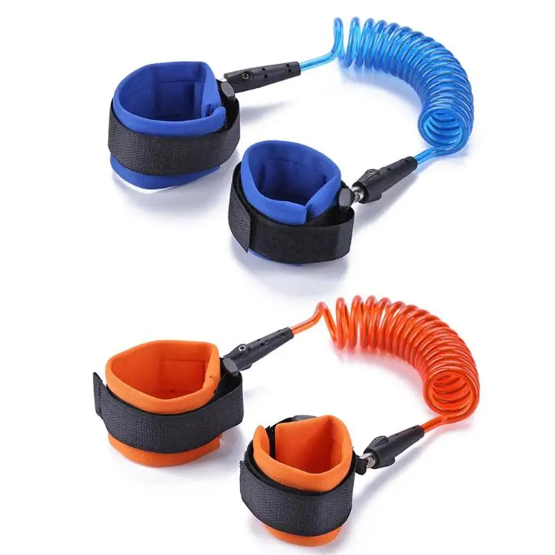 

360 Degrees Rotatable Anti Lost Wrist Link Comfortable Toddler Leash Safety Harness Walking Hand Belt Rope Outdoor Safety Leash