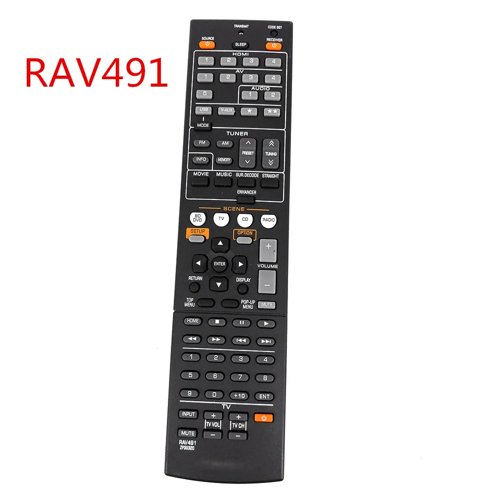 

Новый пульт дистанционного управления RAV491 ZF30320 для YAMAHA HTR-4066 AV Приемник РАДИО TV заменить RAV375 RX-V475 RAV494 RX-V375