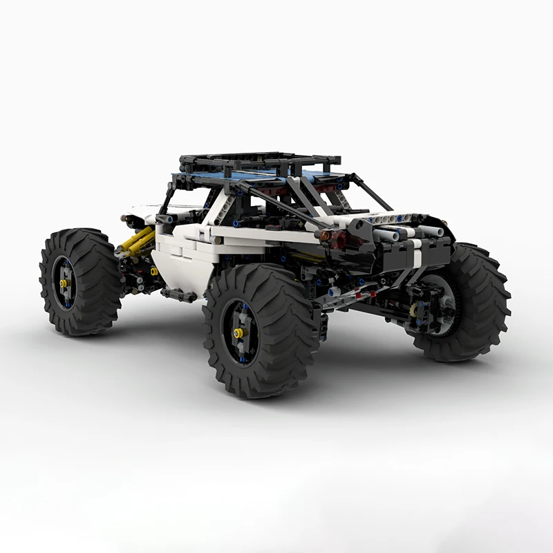 MOC-19517 4WD RC багги Technic серии строительные блоки кирпичи игрушки для набора DIY Обучающие Дети День рождения подарки на Рождество