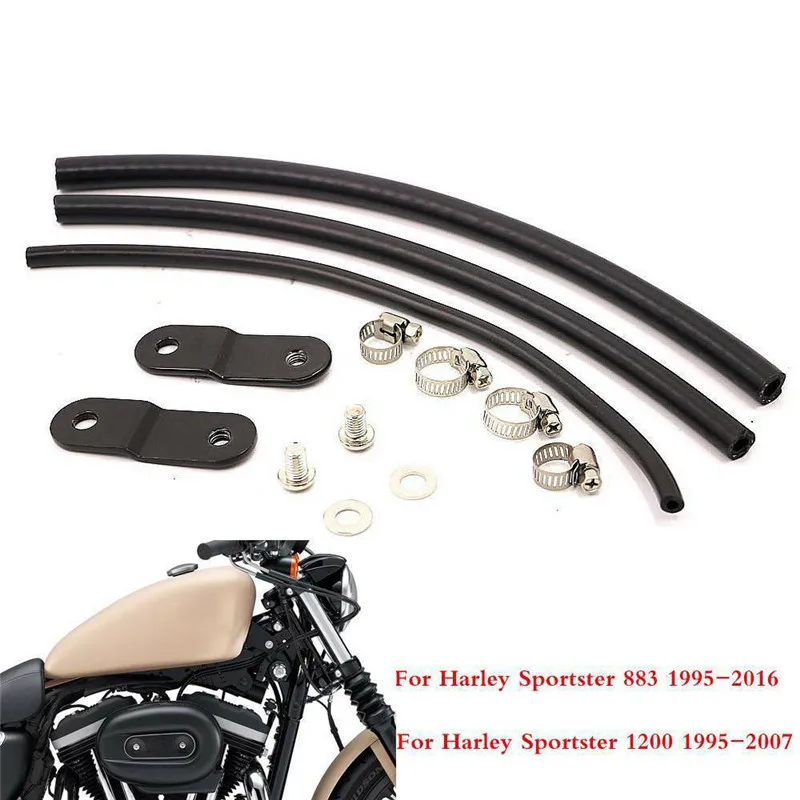 2 &quotподъемник масляного бака комплект + шланг для Harley Sportster 1200 883 48 Iron XL1200X XLH883R/Standard