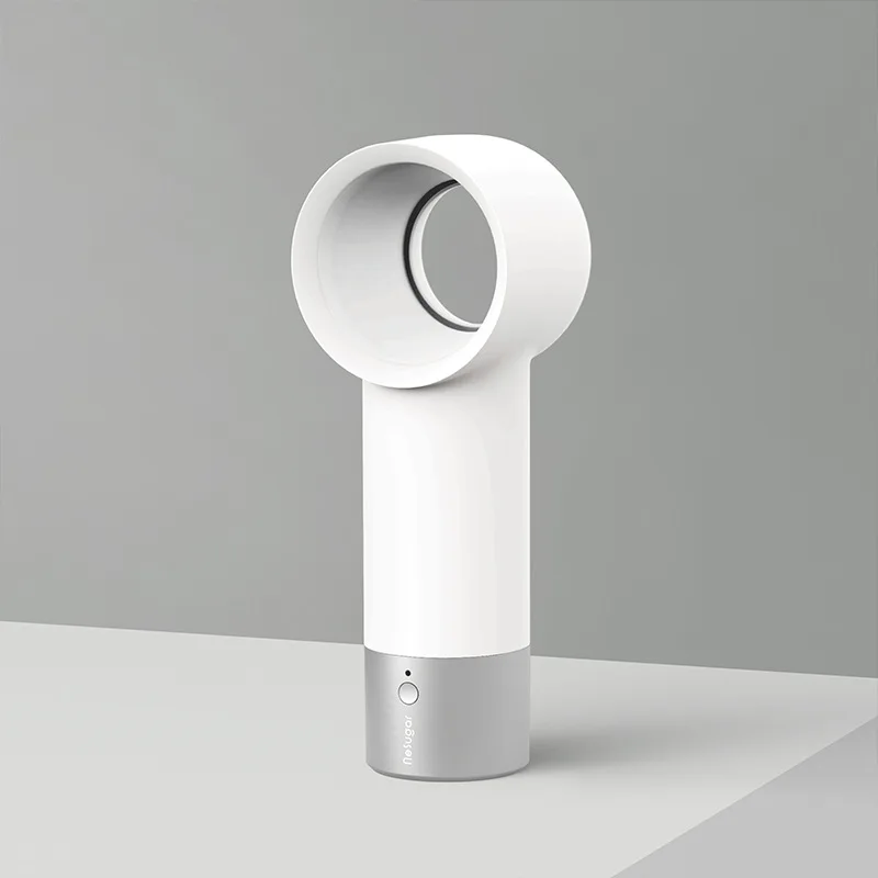 2020 New Electric Bladeless Fan Portable Cordless Usb Charging Mini Handheld Cooler Air Conditioner Handy Fans | Бытовая техника