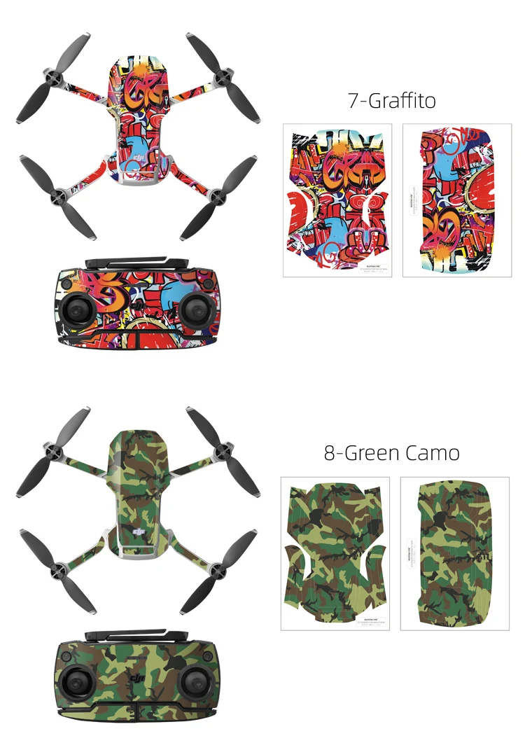 DJI Mavic Mini DIY Набор для творчества для DJI Mavic мини-Наклейка Набор ручная нарисованная кожа для Mavic Mini Drone аксессуары