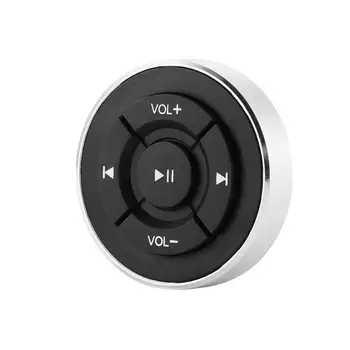 

Car Electronics Car Kit Steering Wheel Remote Control Wireless Bluetooth Media Button for Android IOS Smartphone MP3 Music Play