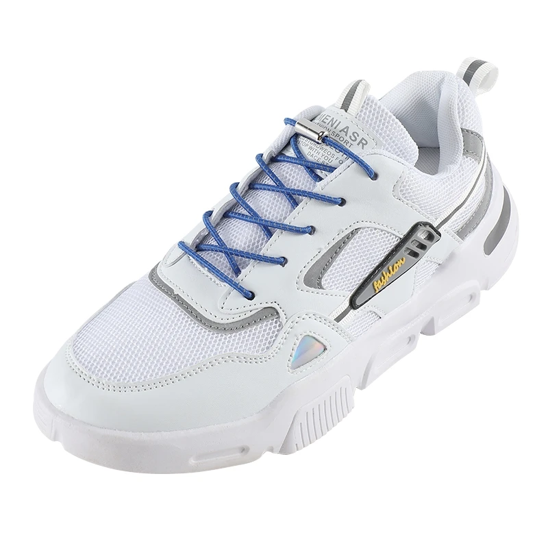Sports Elastic Reflective Round Shape Shoelaces No tie Shoe Laces 1 Pair Adult Lazy Locking laces Shoe accessories lacets shoelaces without ties shoe laces elastic shoelaces elastic shoe laces shoe accessories