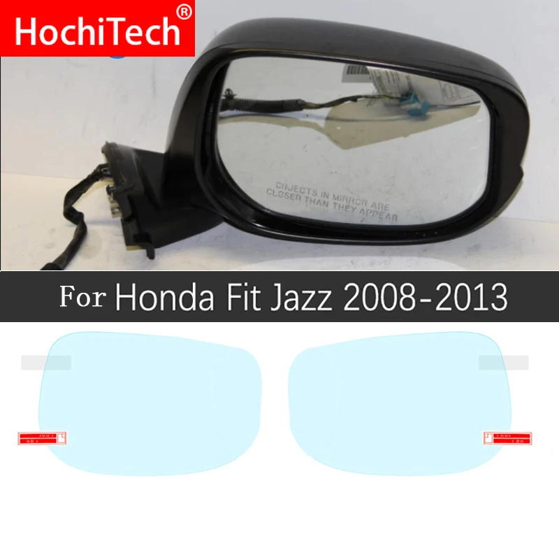 Для Honda Fit Jazz 2008~ полное покрытие противотуманная пленка заднего вида аксессуары для зеркал наклейки челнок GE6 GK5 2009 2010