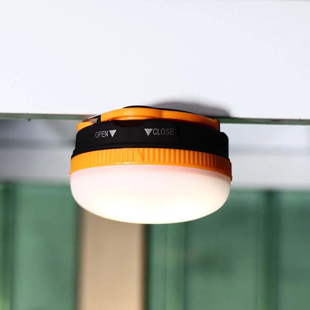 Portable Camping Lights 3LED Mini Lantern Tents Lamp Outdoor Hiking Night Hanging Lamp USB Rechargeable Magnetic LED Night Light 2