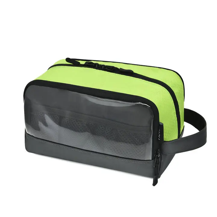 GREEN Toiletry bag Soperwillton дорожная сумка Упаковка Кубики туалетные сумки набор для мужчин и женщин нейлон 4 5 10 шт. дорожная сумка органайзер набор - Цвет: GREEN Toiletry bag