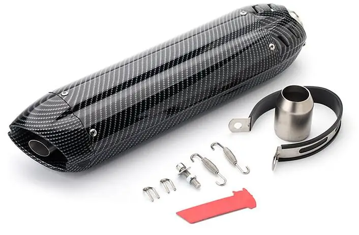 51 мм Универсальная Akrapovic Модифицированная выхлопная труба мотоцикла для Z1000 crf 230 Z800 R1 выхлопная труба расширение devil выхлопная труба - Цвет: D