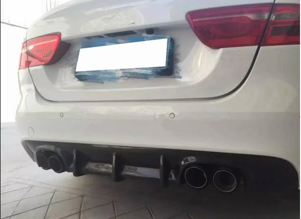 Углеродная волокна гоночного диффузор, губа на задний бампер для Jaguar XE Седан 4-дверный бампер автомобиля фартук Защитная панель из стеклопластика
