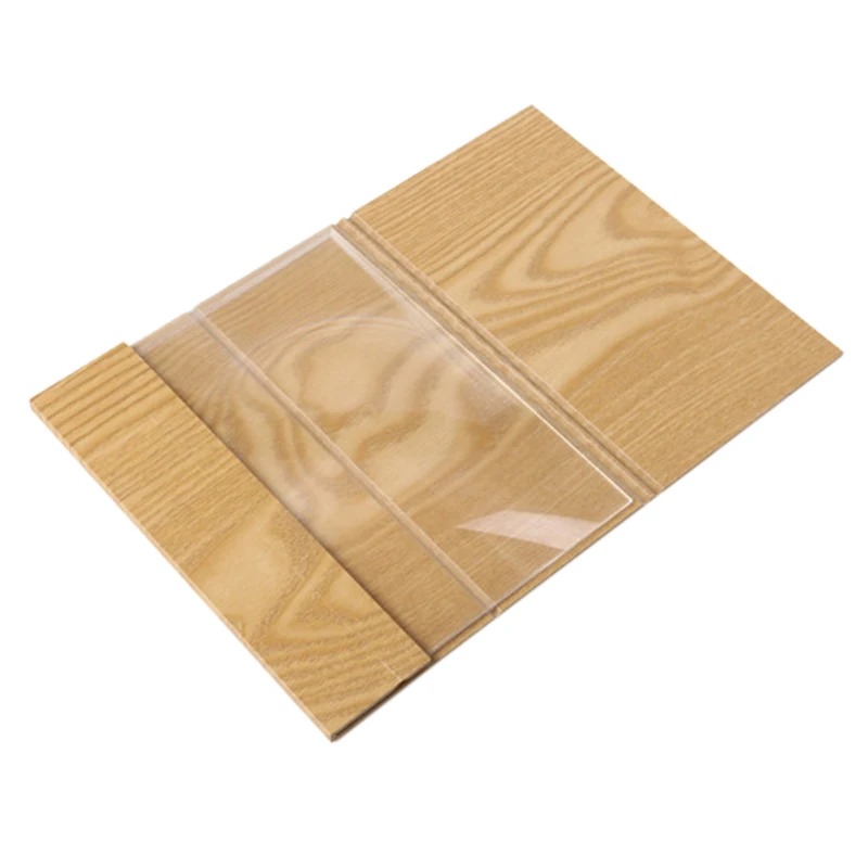 FFYY-New Wood Grain Mobile Phone Screen Amplifier 12 Inch 3D High Definition Magnifying Glass Eye Protection Mobile Phone Lazy B