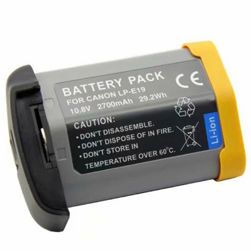 Литий Батарея для Canon-1Dx 1Dx Mark2 Mark3 Mark4 1Ds Slr Камера Lp-E19 литий Батарея пакет перезаряжаемый аккумулятор для камеры