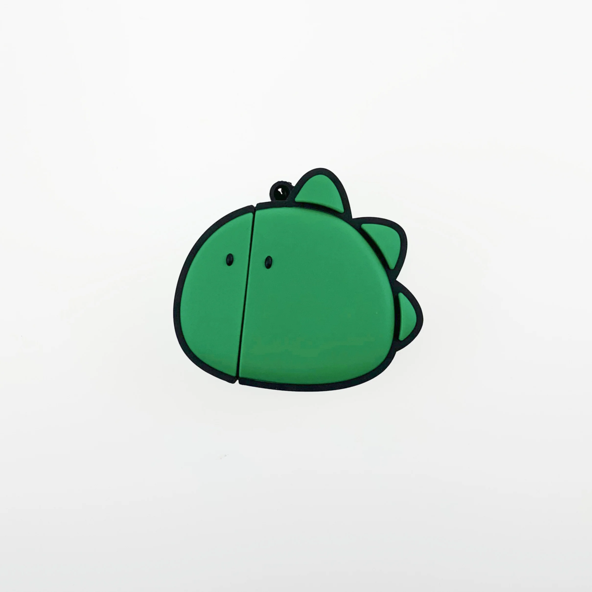 

Green Cartoon Dinosaur Head Earphone Headset Accessories Silicone case For Apple Airpods 1&2 Wireless Bluetooth Headset bags