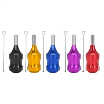 

28mm Tattoo Machine Grip Aluminum Alloy Cartridge Needles Tattoo Grip Tattoo Supplies