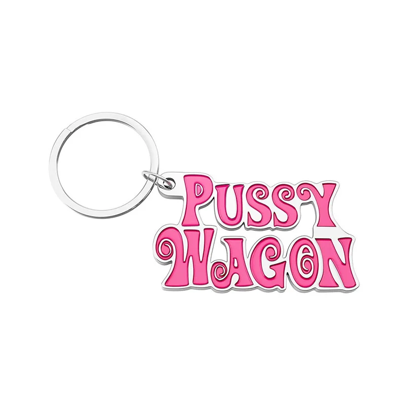 Убить Билла игрушка PUSSY WAGON брелок розовый брелки для ключей женщин сумка