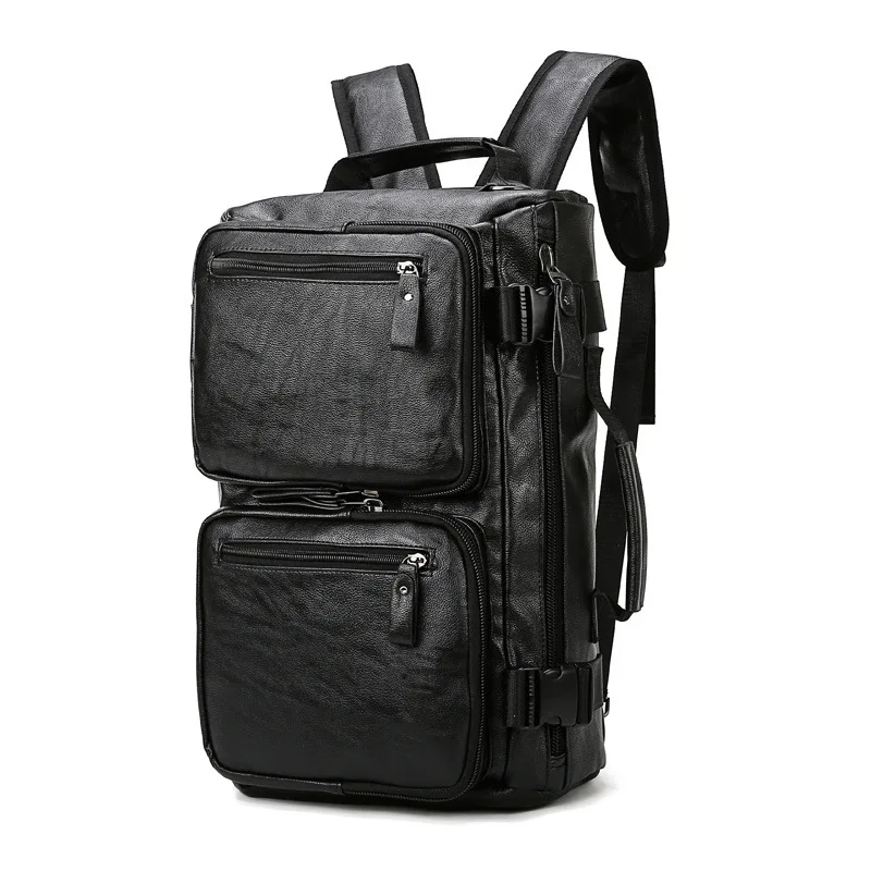 

Men Three-purpose Bag Backpack Shoulder Hand Backpack Large Capacity Multi-functional Luggage