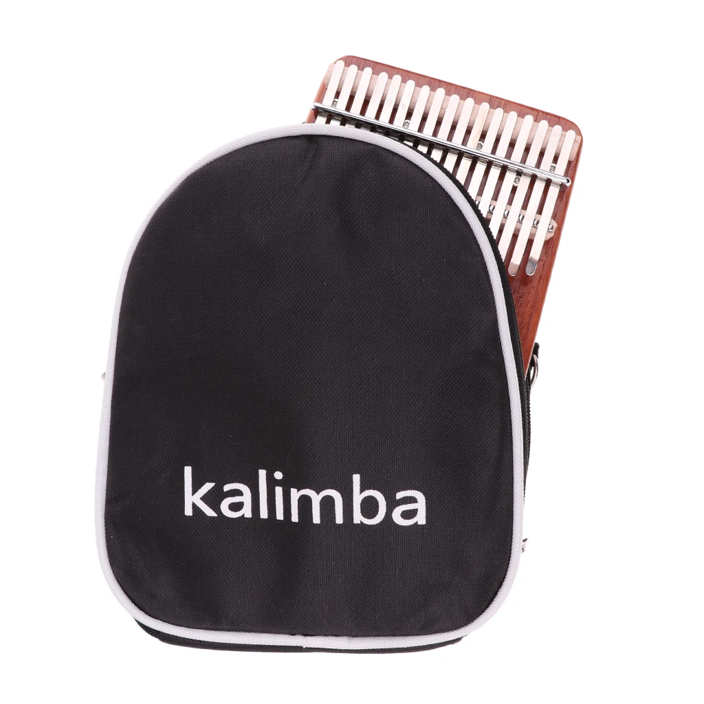 1pc Kalimba Case Thumb Piano Mbira Bag for 17/10/15 Key Finger Piano Storage Bag