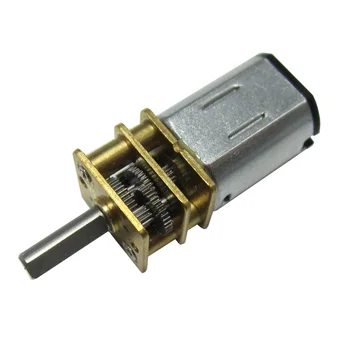 

N20 3V 6V 12V Electric Micro DC Geared Motor 12 Volts Low Speed 15-1000RPM Metal Gear Motor