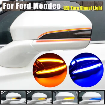 

Side Wing Rear Mirror Indicator Light For FORD MONDEO MK5 2014-2019 MK V 5 Bicolor LED Blinker Dynamic Turn Signal Light
