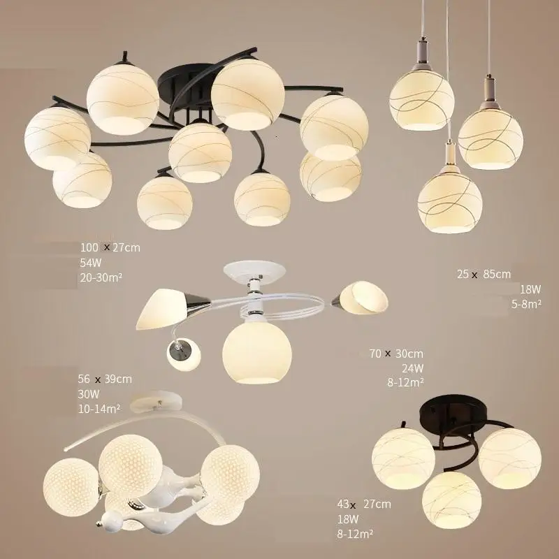 Lampen современный Lampada для п Luminaria De Teto Гостиная светильник светильники черный потолочный светильник