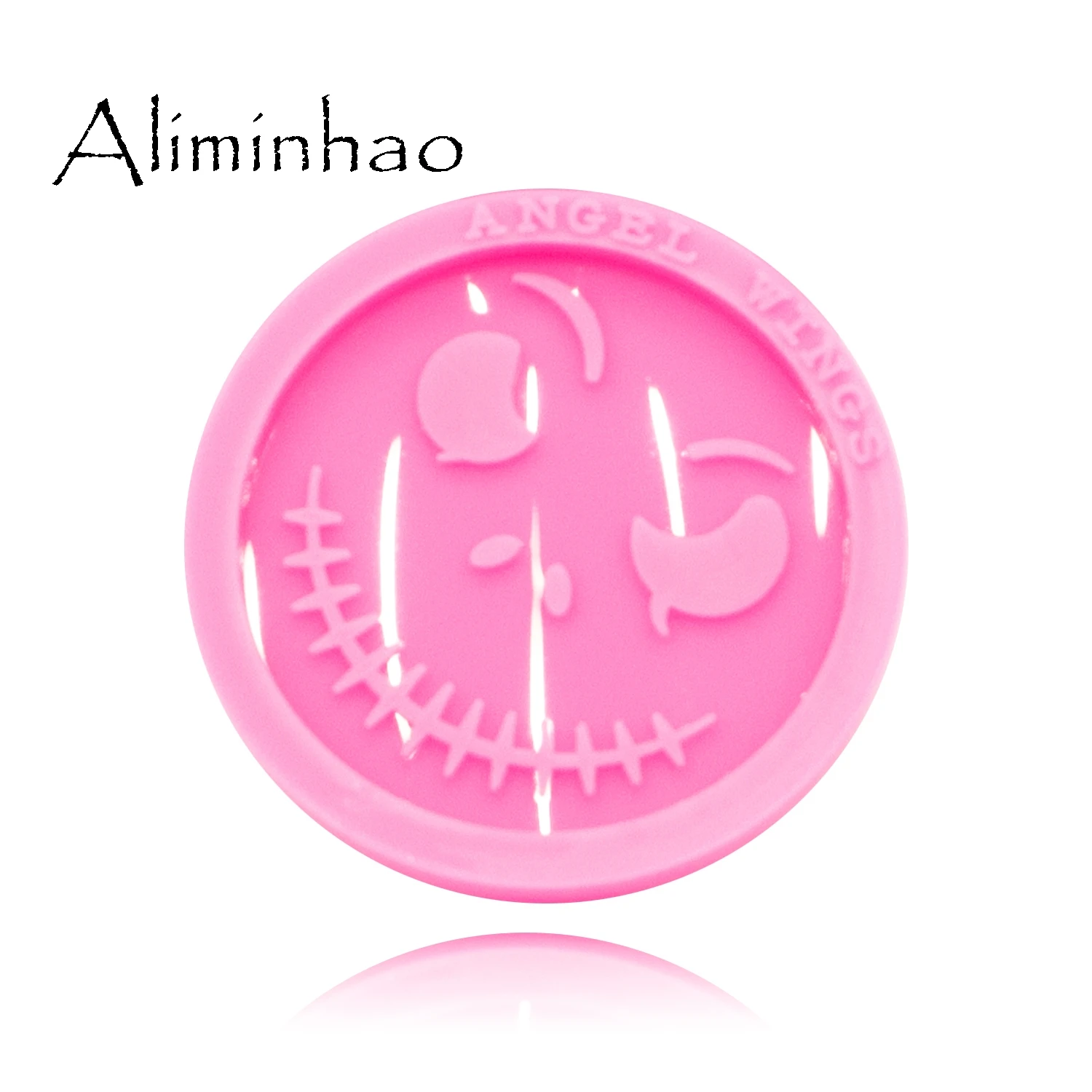 DY0464 Glanzende Glossy Jack Clown Mould Silicone Epoxyhars Mal Badge Reel Telefoon Socket Als Goed|Kleimallen| - AliExpress