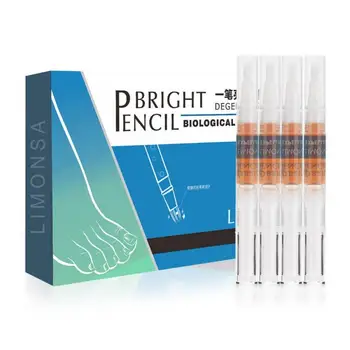 

4pcs Natural Nail Care Essence Pen Anti Fungus Nail Treatment Effective Solution Nail Foot Protector Repair
