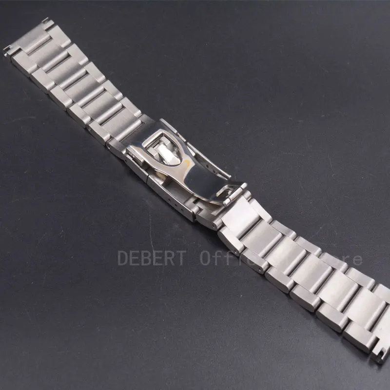 Часы Parts22mm Сталь полосы 316 механические наручные часы ремешок для часов Стальная полоса Мужские часы группы часы кожаная мужская обувь