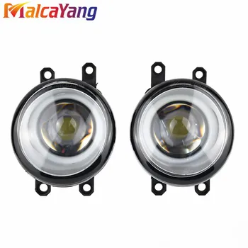 

2pcs LED Fog Lights + Angel eye Fog Lamp Assembly For Toyota Allion Prius Yaris Auris Previa Vios Yaris 2006-2014