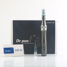 Беспроводная ручка Dr. Pen Ultima M8 microoneedling Pen цифровой дисплей 6 уровней Dermas автоматическая ручка AMTS терапия инструменты для омоложения кожи