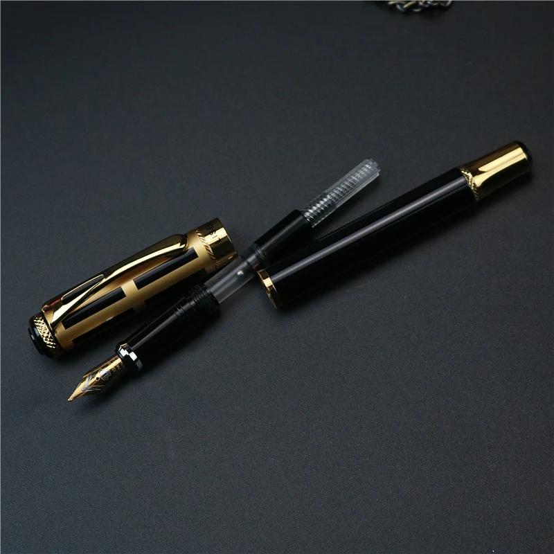 Tamano relativo importar ecuador Beautiful Luxury Fountain Pen Standard Nib Iraurita Ink Pens Heavy Metal  Student Office Writing Gift Ink Pen - Fountain Pens - AliExpress