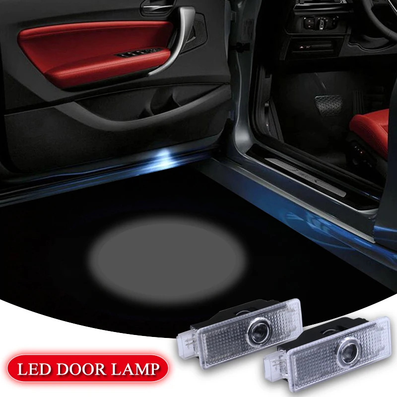 2pcs For BMW Car Door Ghost Shadow Projection lamp 12V 5W 3 5 7 Series E91 E63 E92 F01 E93 E65 E66 F03 Z4 Welcome Light | Автомобили и