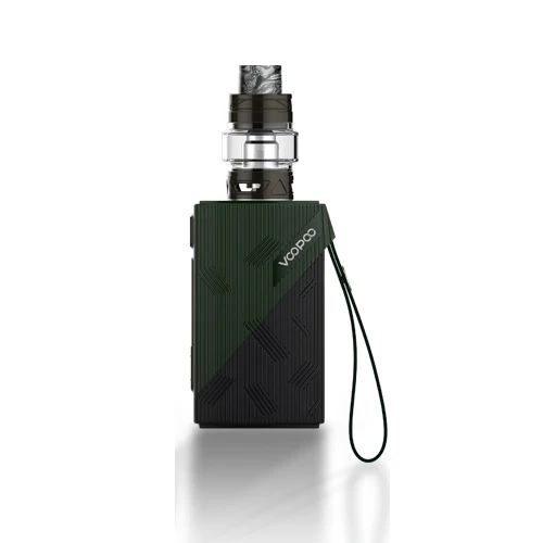 Новые VOOPOO найти комплект с 4400 мА/ч, Батарея 120W Найти коробка мод электронная сигарета с 5 мл UFORCE T2 Танк UFORCE P2 N3 катушки - Цвет: Spruce Green