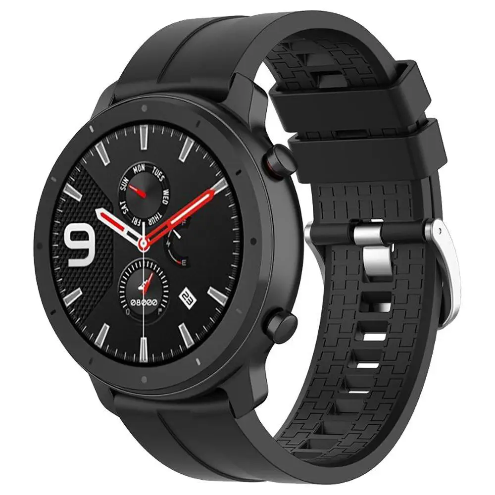 Сменный ремешок для часов, силиконовый ремешок для Huami Amazfit GTR 47 мм