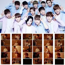 14 шт./комплект KPOP 17 серии фото карты стикер мини 5-й альбом HD липкая Фотокарта