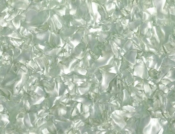 

Acrylic/PMMA Pearlescent Mineral Crystal Sheets 3.0mm for Jewelries, Crafts, Art Works, Decoration - Celadon (DH08)
