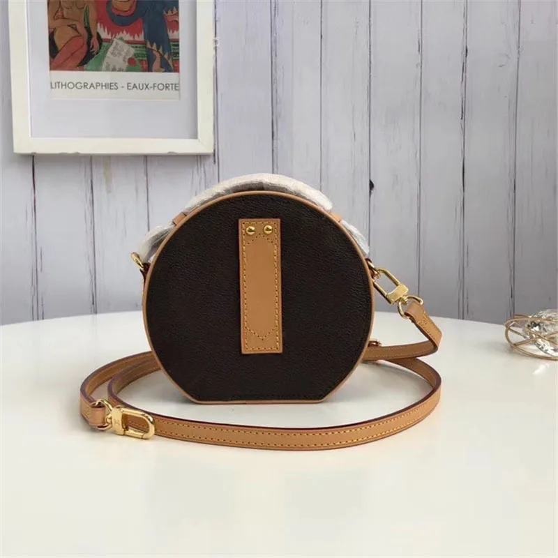 Осенняя Новая модная женская мини-сумка, Высококачественная кожаная женская сумка через плечо, роскошный дизайн, нано-сумка 13x12x6,5 с коробкой