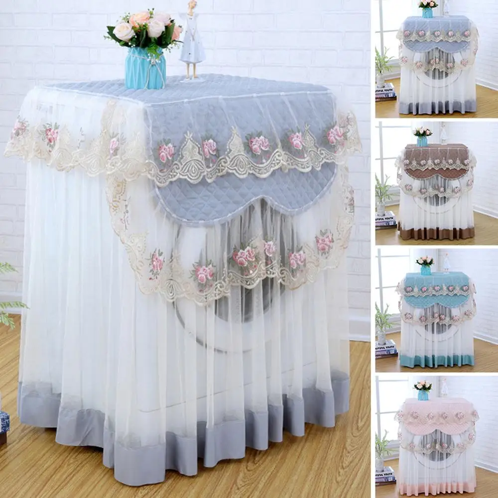 Floral Pattern Lace Decor Anti Dust Oversleeve Arm Protector Cover Sleeve Pair