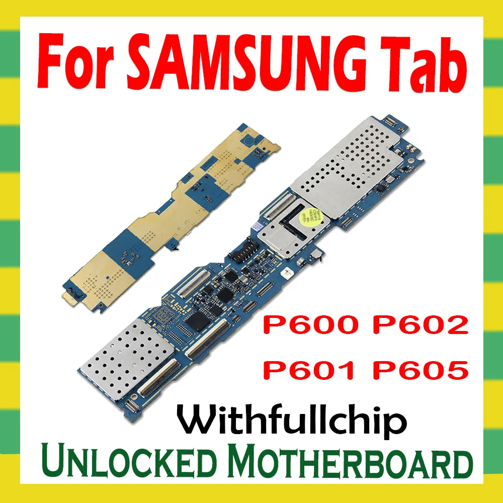 Разблокированная материнская плата для Samsung Galaxy Tab Note 9. 0 P600 P602 P601 P605 планшета