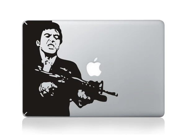 MB black-Part D (29) YCSTICKER- Laptop Skin Sticker Notebook Sticker Decal for MacBookAir Pro Retina 11 13 15 16 inch - Цвет: MB black-Part D (29)