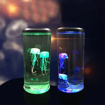

Simulation Jellyfish Lamp LED Colorful Jellyfish Lamp Adorable Jellyfish Night Lamp (Shipment Without Battery)