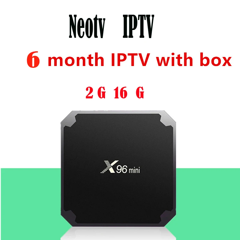 2G 16G with 6m IPTV Лучшая французская ТВ приставка X96 мини Android ТВ приставка с 1400+ 1 год IP ТВ Европа Франция арабский франсаис Марокко M3U Смарт IP ТВ приставка ТВ - Цвет: 2G 16G with 6m IPTV