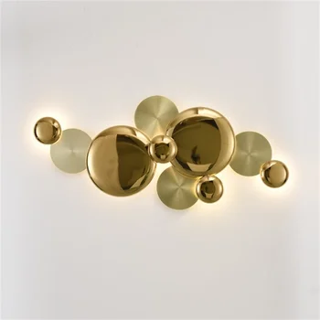 Nordic Modern Gold Wall Sconce 1