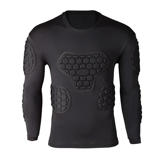 Rugby Soccer Goalkeeper Training Pants Men American Rugby Football Pads Jacket Shorts Workout Fitness Knee Guard Safety Trousers