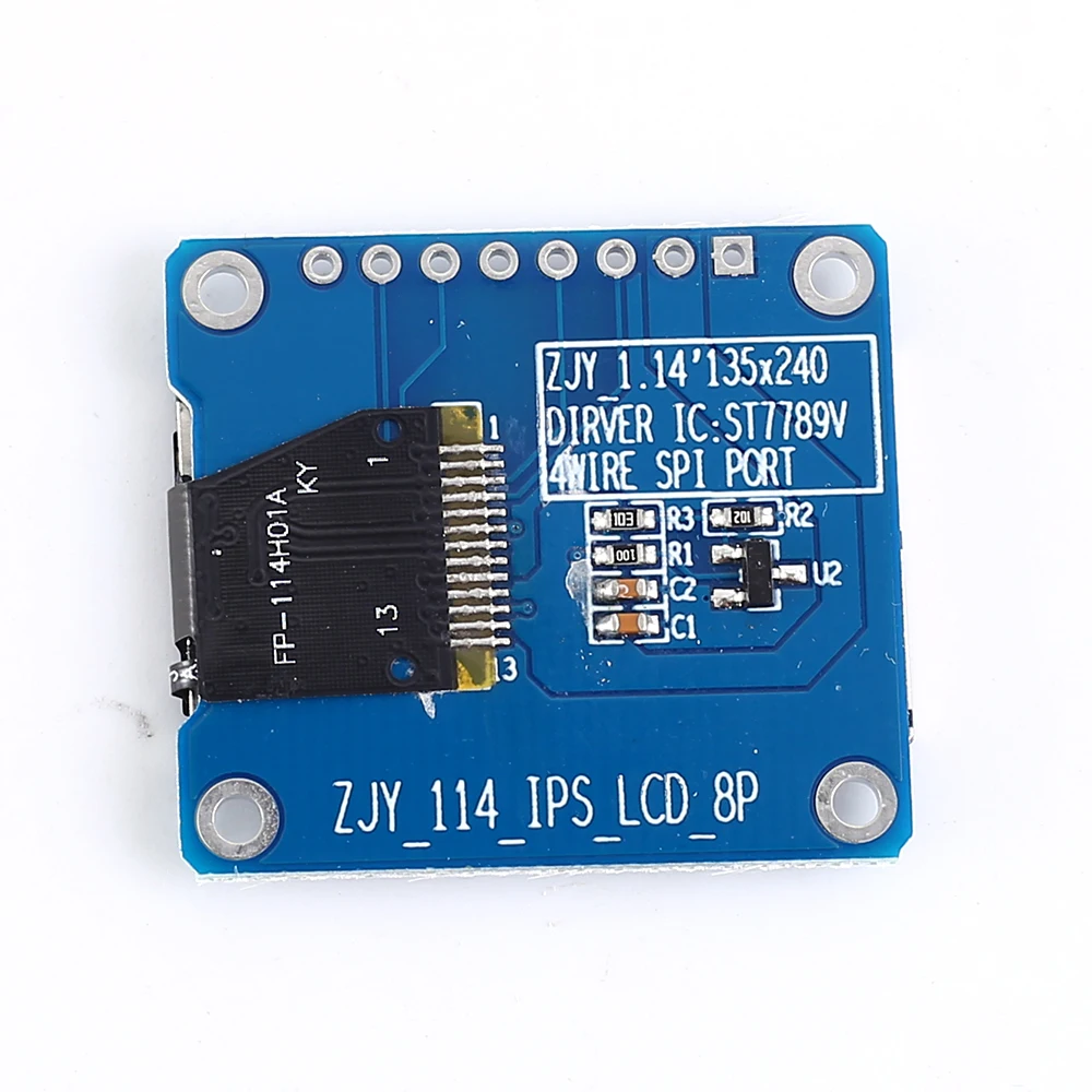 1,14 дюйма SPI 240x135 RGB TFT ЖК-дисплей модуль ST7789 драйвер 240*135 3,3 В