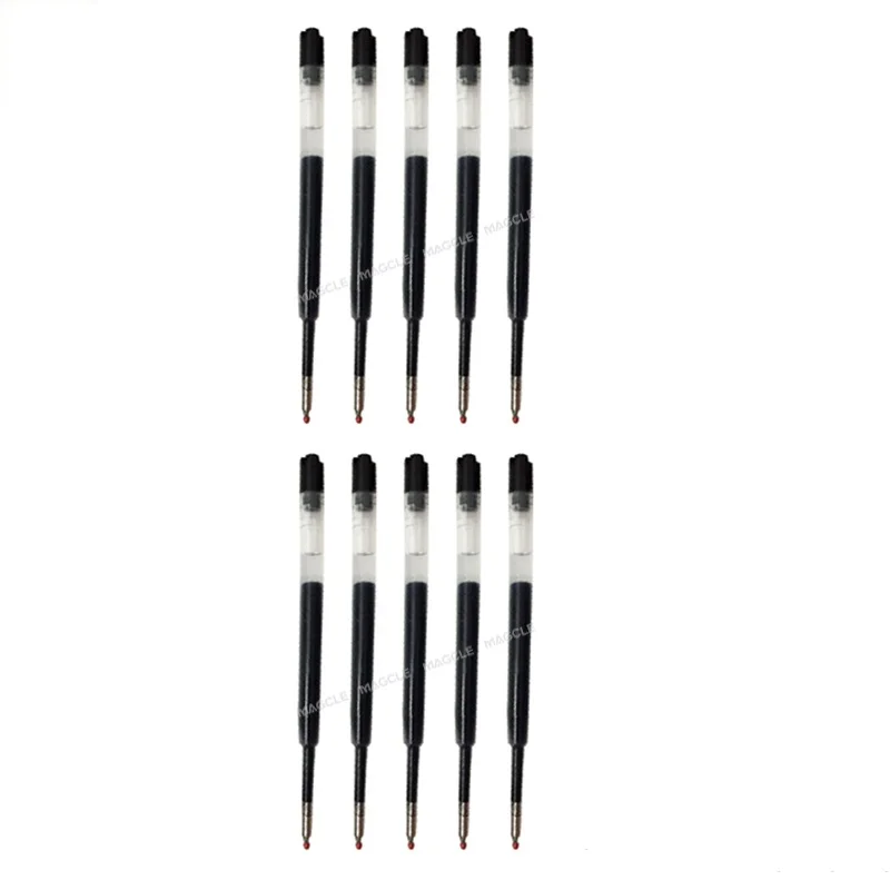 10PC balck ink Заправка для металлических вывесок Xiaomi Mijia, 0,5 мм, черный/синий, сменная Заправка для ручек Xiaomi, металлическая вывеска(без Xiaomi - Цвет: 10PC balck ink