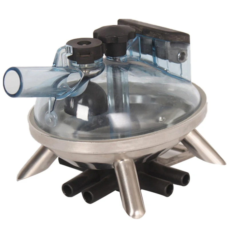 240Cc Cow Sheep Milker Milking Machine Spare Parts Replacement Milk Claw Cluster for Farm Collecting Stainl | Дом и сад