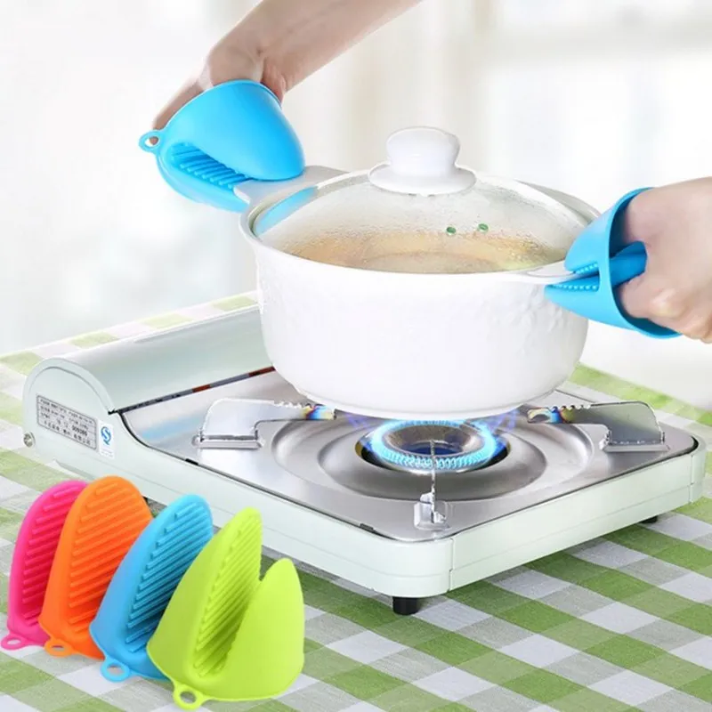 1 шт. мини-перчатки для духовки Силиконовые термостойкие перчатки для приготовления пищи Прихватки для кухни держатель для выпечки