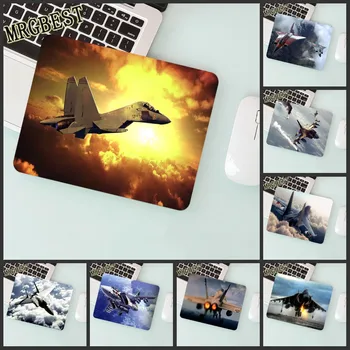 

MRGBEST Cool Custom Team Black Bird Fighter Image High Quality Anti-skid Fashion Computer and Laptop Rectangle Rubber Mouse Pad
