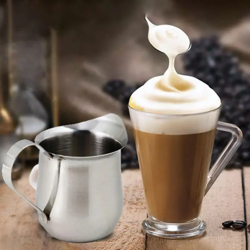 

Stainless Steel Milk Coffee Latte Frothing Art Jug Pitcher Mug Cup Maker Kitchen Craft Tool
